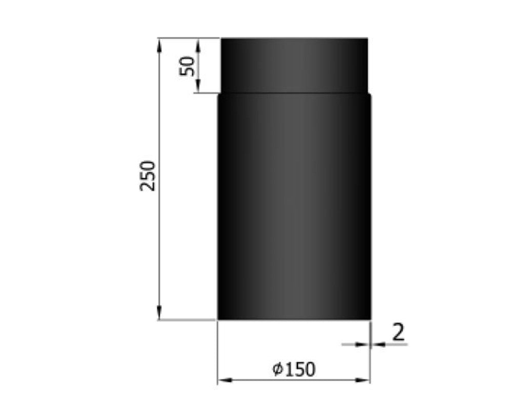 Rökrör L - Stovex